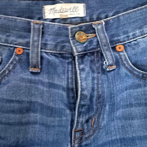 Madewell | High-Rise Denim Shorts TENCEL™ Denim Edition Size 24 in Quintell Wash - Picture 2 of 6